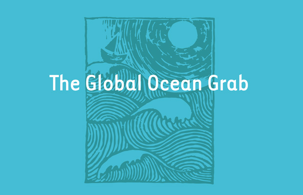 The Global Ocean Grab report cover